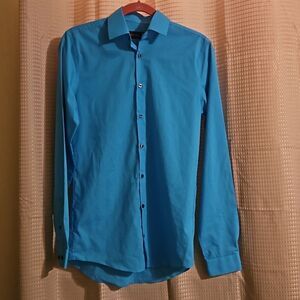 slim-fitting JF J. Ferrar men’s dressy button-up tee - size S
